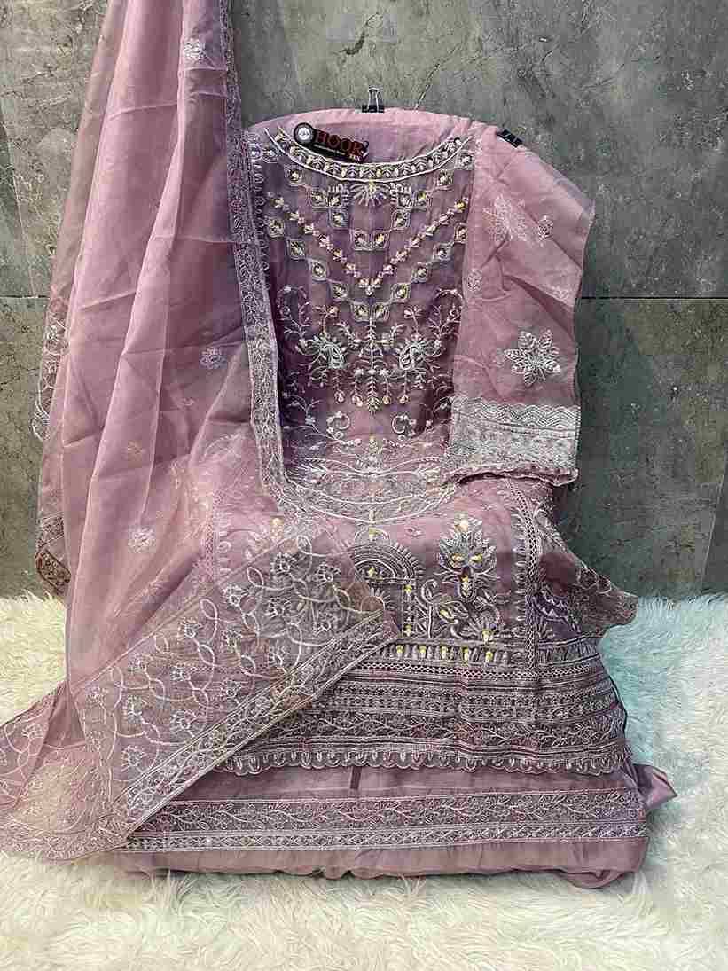 Hoor Tex Hit Design OR-61 Colours By Hoor Tex OR-61-A To OR-61-D Series Beautiful Pakistani Suits Stylish Colorful Fancy Casual Wear & Ethnic Wear Heavy Organza Embroidered Dresses At Wholesale Price