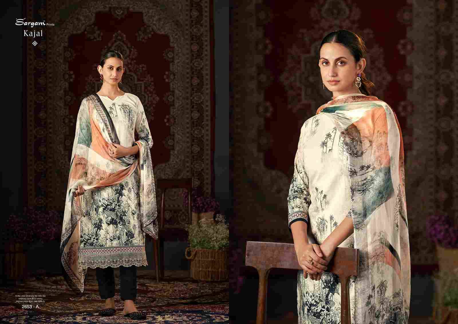 Kajal By Sargam Prints 2653-A To 2653-D Series Beautiful Festive Suits Colorful Stylish Fancy Casual Wear & Ethnic Wear Pure Cambric Dresses At Wholesale Price