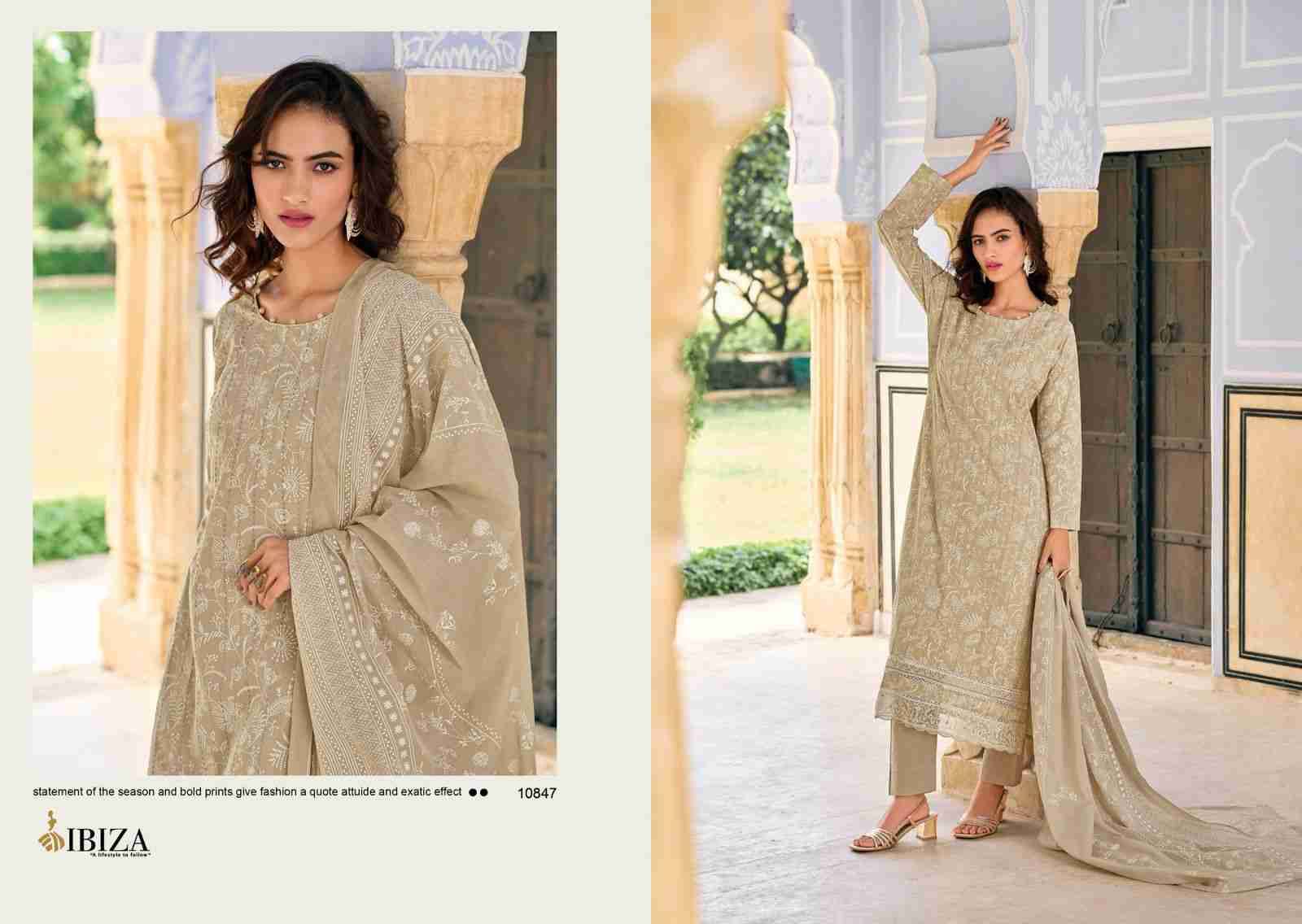 Simayaa By Ibiza 10841 To 10848 Series Beautiful Festive Suits Colorful Stylish Fancy Casual Wear & Ethnic Wear Pure Lawn Cotton Dresses At Wholesale Price
