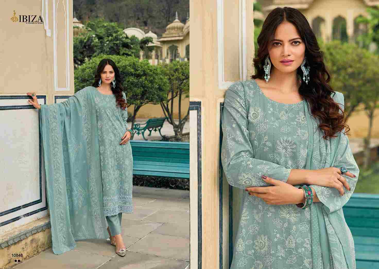 Simayaa By Ibiza 10841 To 10848 Series Beautiful Festive Suits Colorful Stylish Fancy Casual Wear & Ethnic Wear Pure Lawn Cotton Dresses At Wholesale Price