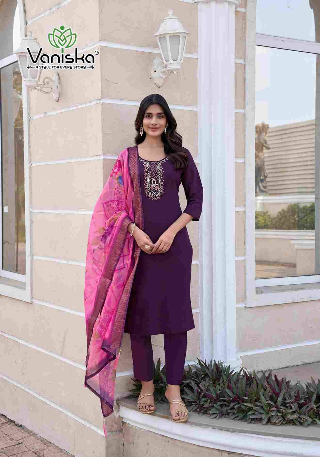 Mahek Vol-1 By Vaniska 1001 To 1006 Series Beautiful Festive Suits Colorful Stylish Fancy Casual Wear & Ethnic Wear Roman Silk Print Dresses At Wholesale Price