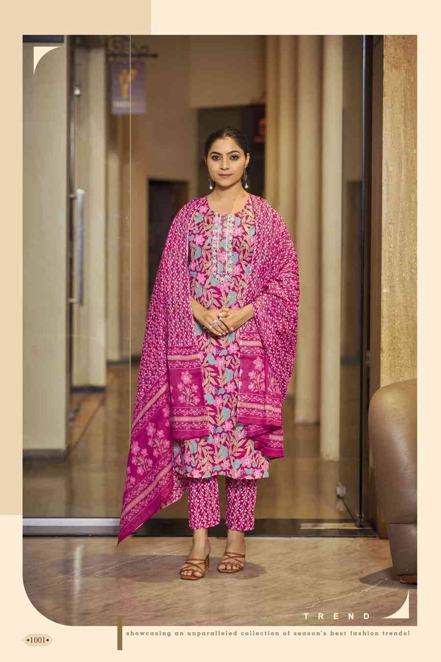 Malhar Vol-4 By Ossm 1001 To 1006 Series Beautiful Stylish Festive Suits Fancy Colorful Casual Wear & Ethnic Wear & Ready To Wear Cotton Print Dresses At Wholesale Price