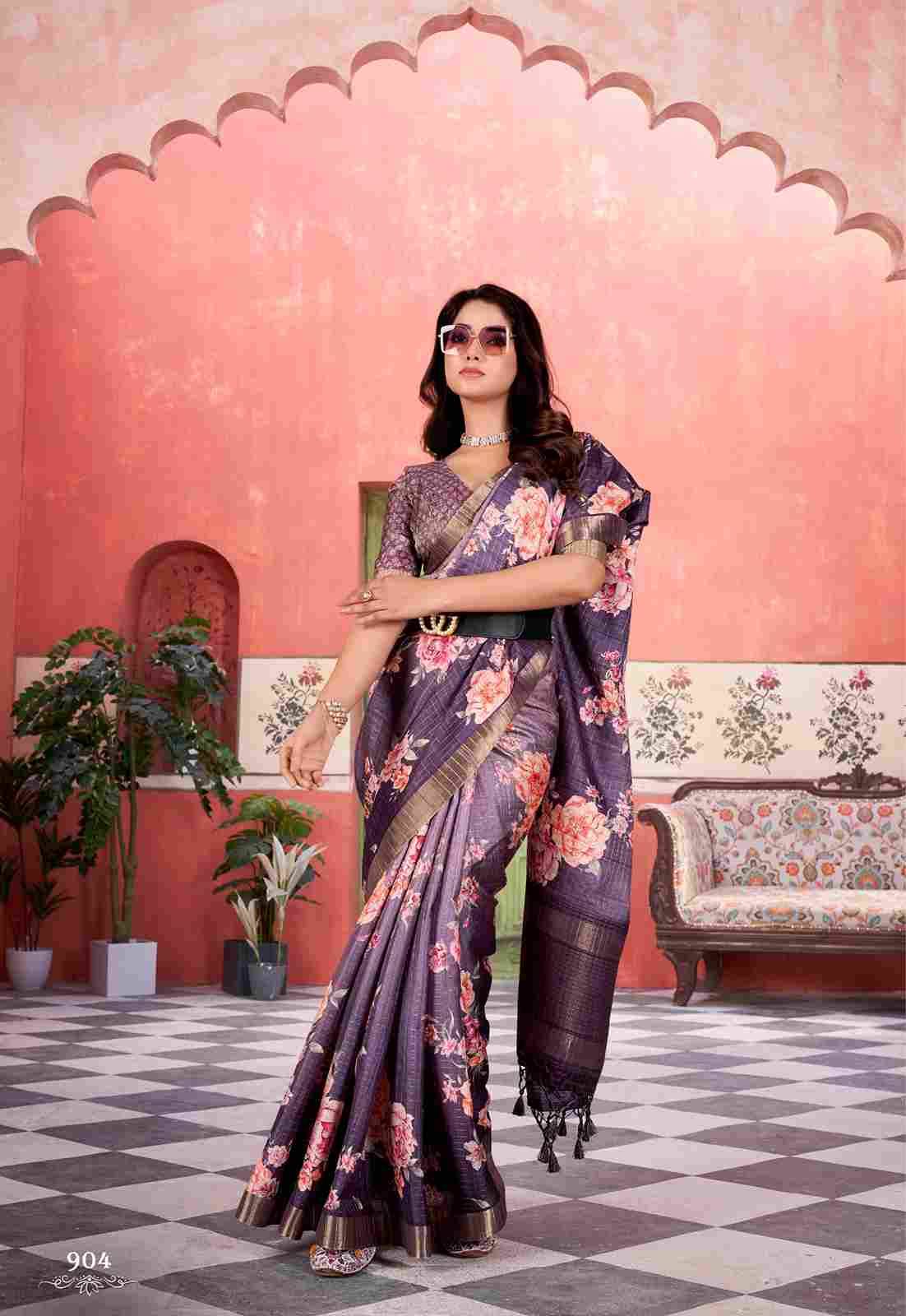 Amirah By Sasural 901 To 910 Series Indian Traditional Wear Collection Beautiful Stylish Fancy Colorful Party Wear & Occasional Wear Soft Silk Sarees At Wholesale Price