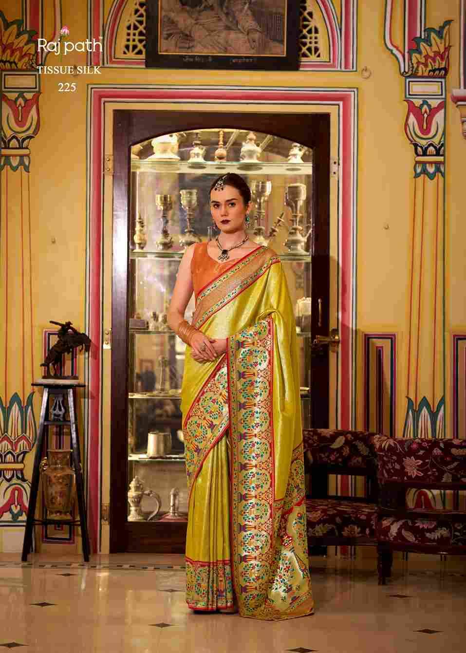 Virashat Silk By Rajpath 223 To 228 Series Indian Traditional Wear Collection Beautiful Stylish Fancy Colorful Party Wear & Occasional Wear Soft Silk Sarees At Wholesale Price
