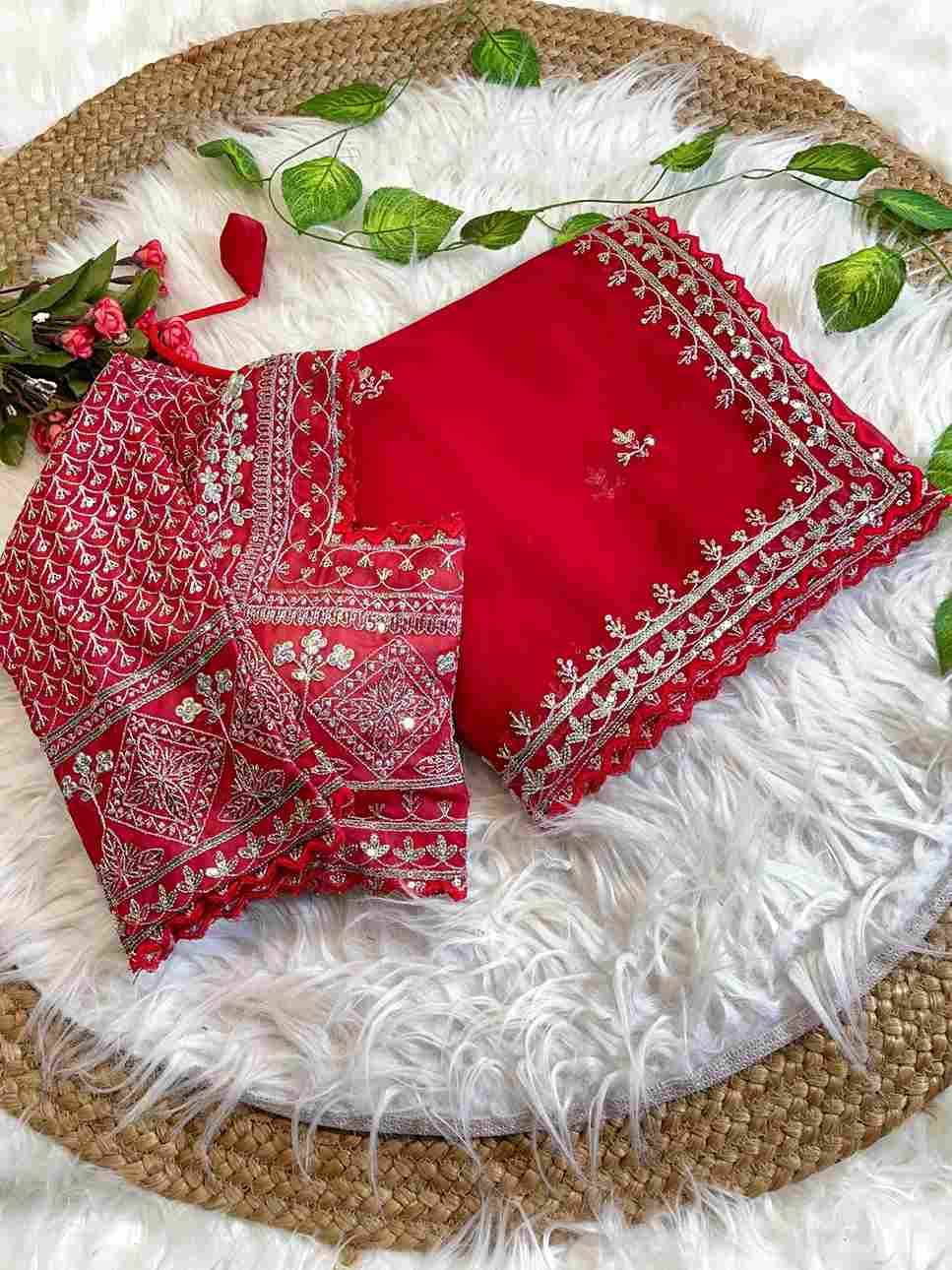 Vd-Amalfi By Fashid Wholesale 01 To 04 Series Indian Traditional Wear Collection Beautiful Stylish Fancy Colorful Party Wear & Occasional Wear Pure Soft Faux Georgette Sarees At Wholesale Price