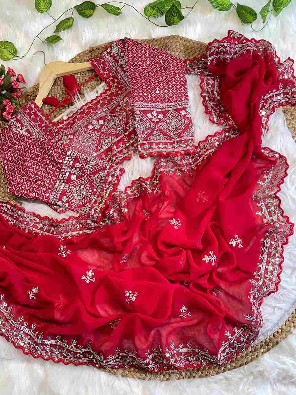 Vd-Amalfi By Fashid Wholesale 01 To 04 Series Indian Traditional Wear Collection Beautiful Stylish Fancy Colorful Party Wear & Occasional Wear Pure Soft Faux Georgette Sarees At Wholesale Price