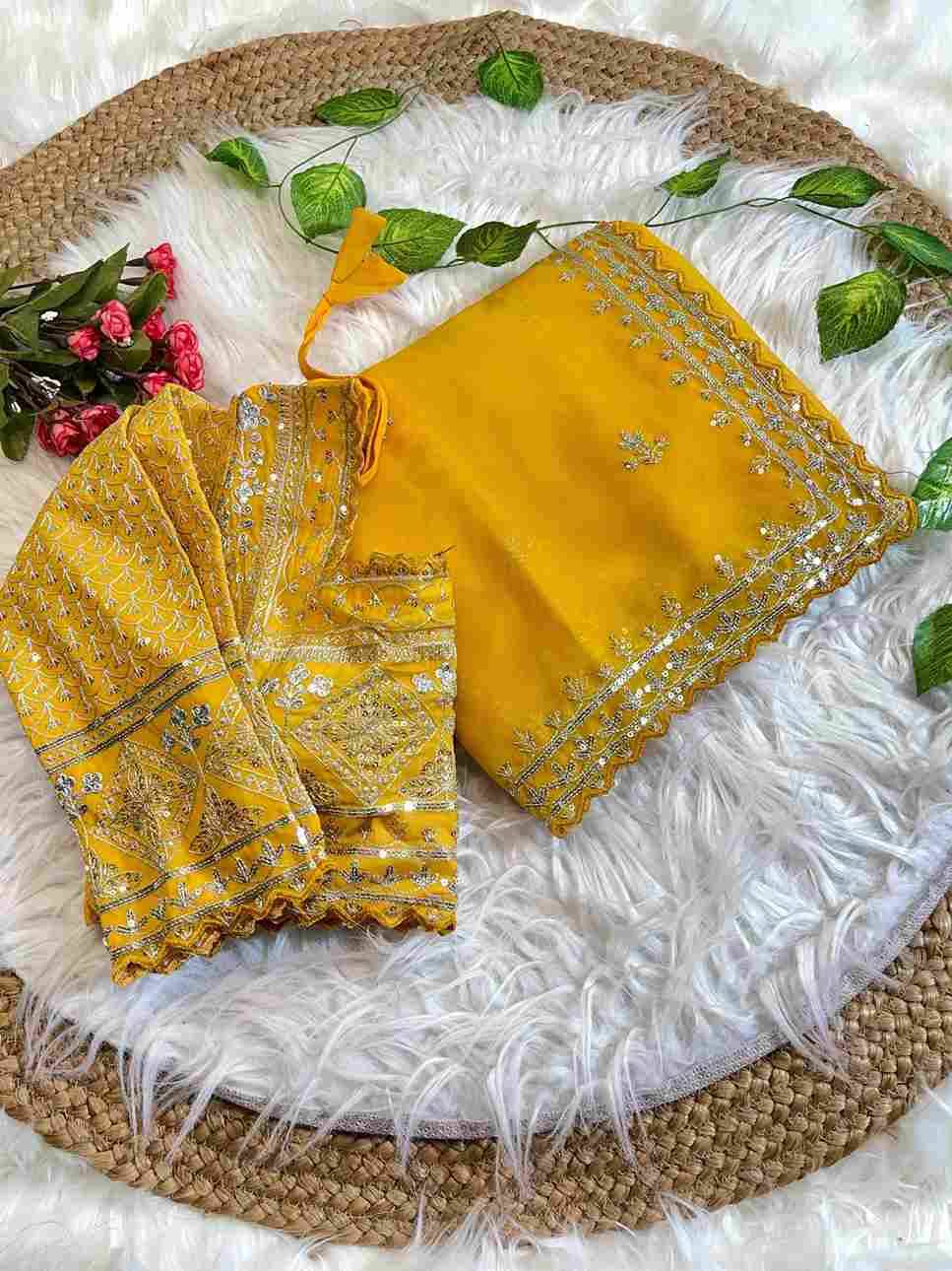 Vd-Amalfi By Fashid Wholesale 01 To 04 Series Indian Traditional Wear Collection Beautiful Stylish Fancy Colorful Party Wear & Occasional Wear Pure Soft Faux Georgette Sarees At Wholesale Price