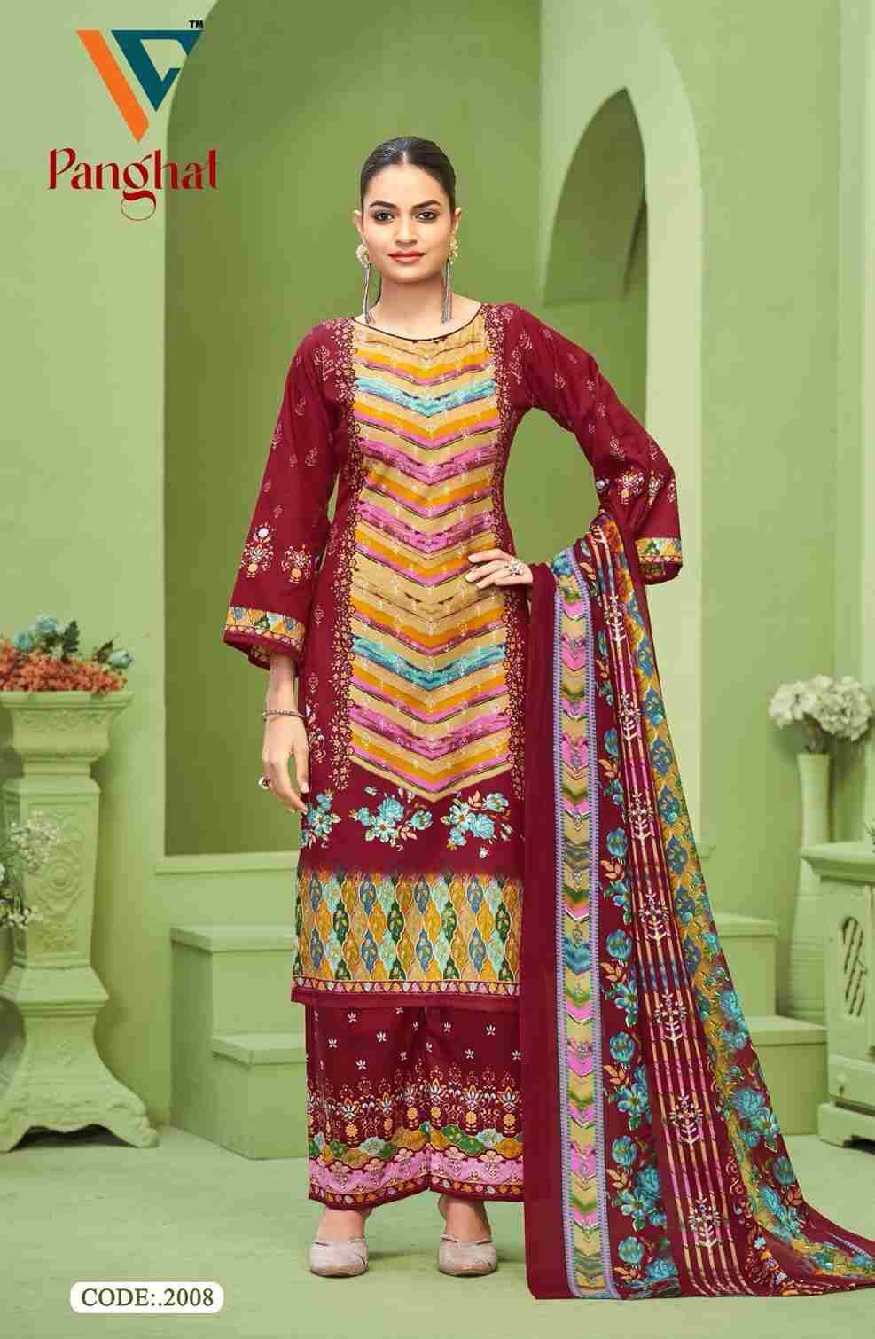 Panghat Vol-2 By Vandana Creation 2001 To 2008 Series Beautiful Festive Suits Stylish Fancy Colorful Casual Wear & Ethnic Wear Cotton Print Dresses At Wholesale Price