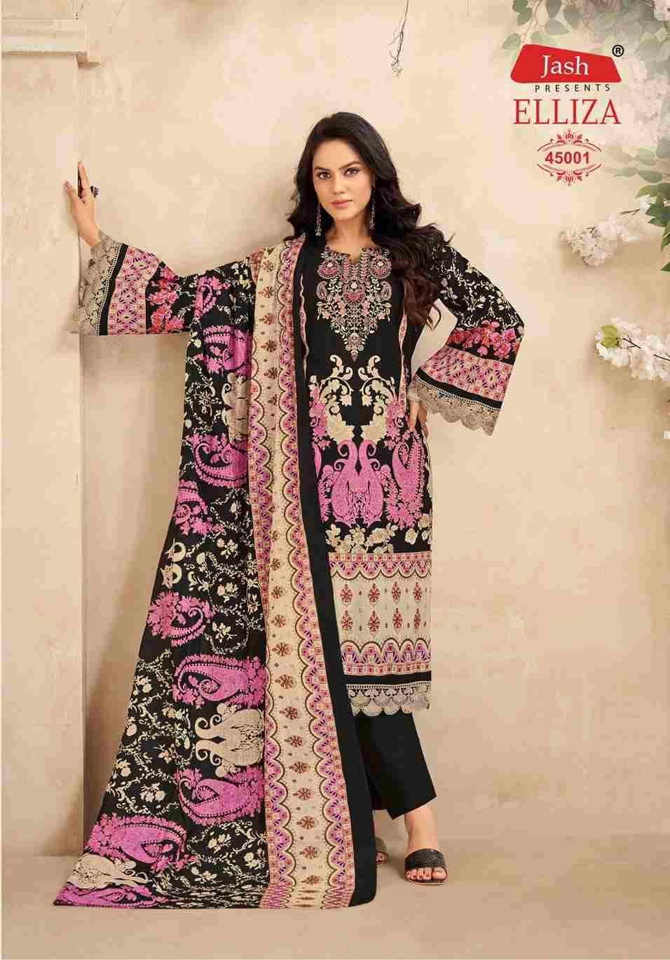Elliza Vol-45 By Jash 45001 To 45010 Series Beautiful Festive Suits Stylish Fancy Colorful Casual Wear & Ethnic Wear Pure Cotton Print Dresses At Wholesale Price