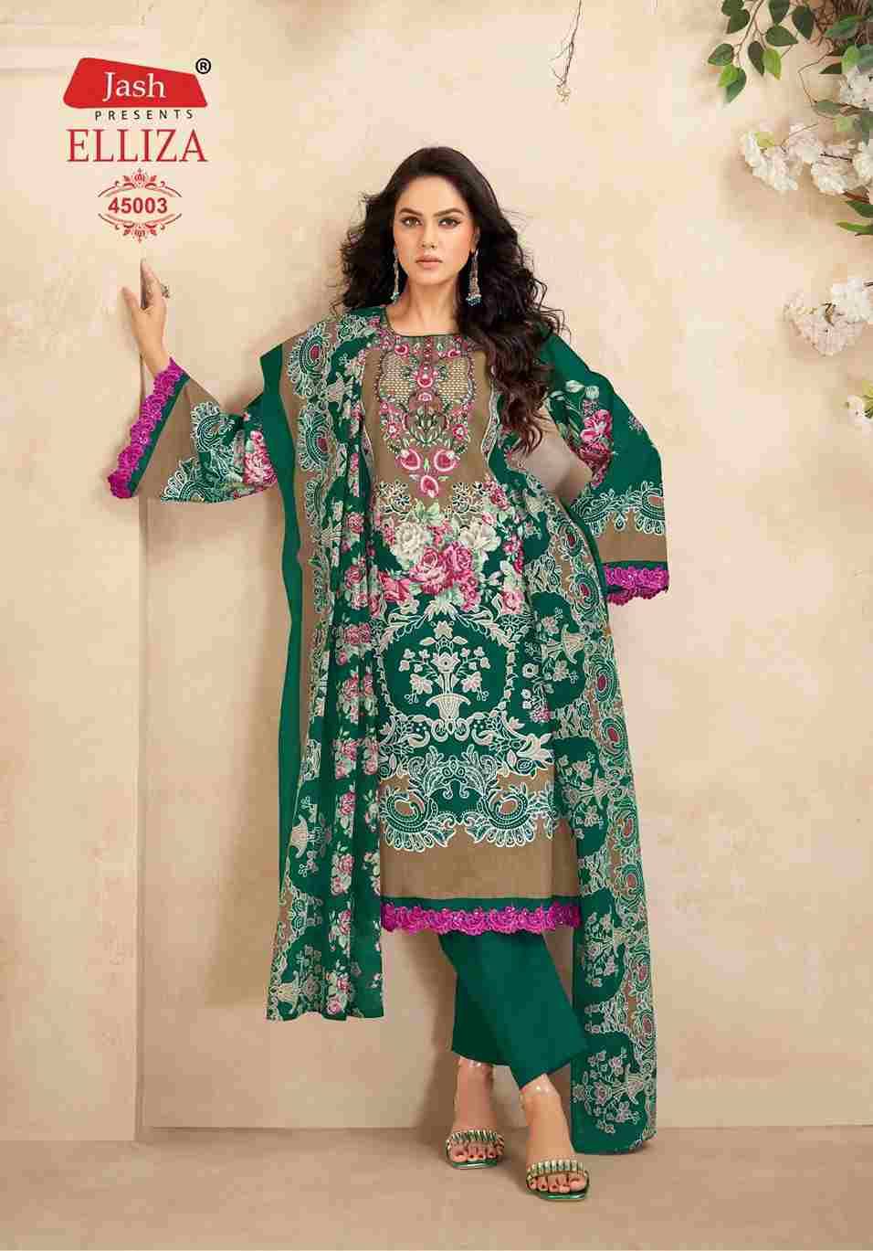 Elliza Vol-45 By Jash 45001 To 45010 Series Beautiful Festive Suits Stylish Fancy Colorful Casual Wear & Ethnic Wear Pure Cotton Print Dresses At Wholesale Price