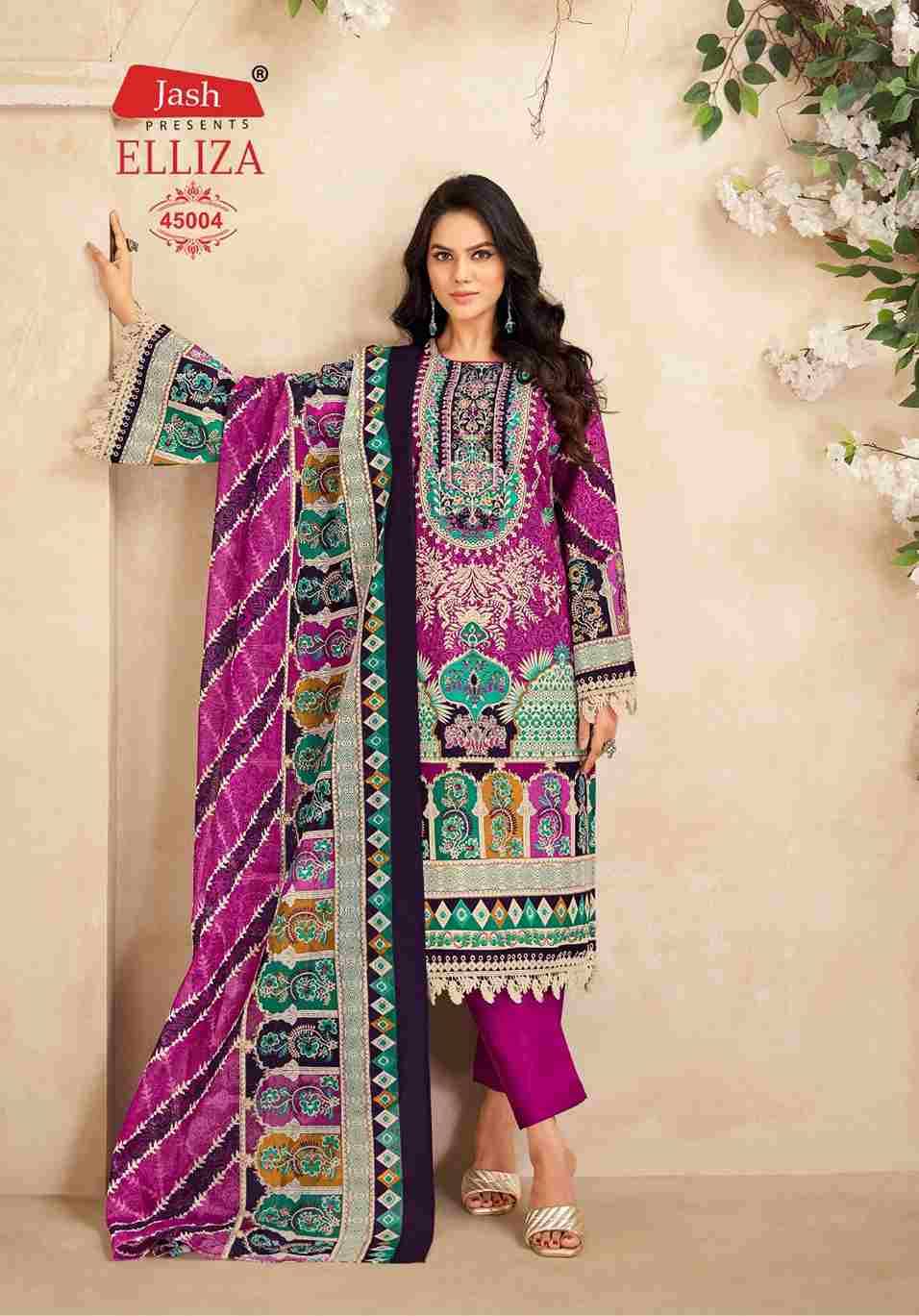 Elliza Vol-45 By Jash 45001 To 45010 Series Beautiful Festive Suits Stylish Fancy Colorful Casual Wear & Ethnic Wear Pure Cotton Print Dresses At Wholesale Price