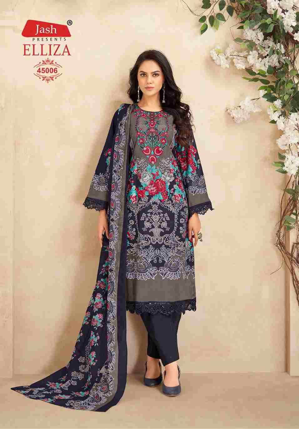 Elliza Vol-45 By Jash 45001 To 45010 Series Beautiful Festive Suits Stylish Fancy Colorful Casual Wear & Ethnic Wear Pure Cotton Print Dresses At Wholesale Price