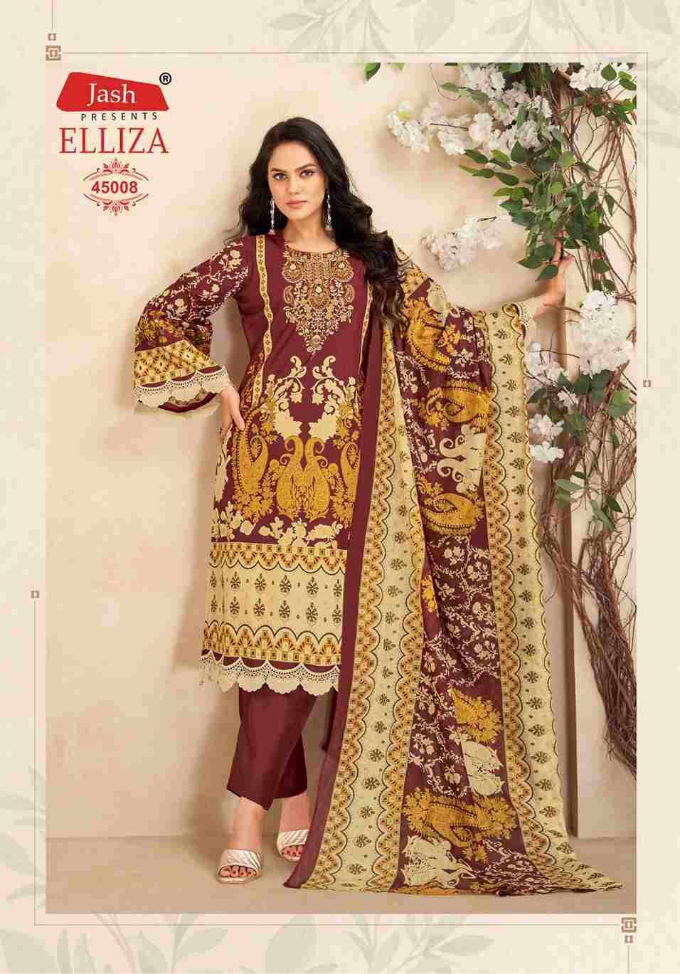 Elliza Vol-45 By Jash 45001 To 45010 Series Beautiful Festive Suits Stylish Fancy Colorful Casual Wear & Ethnic Wear Pure Cotton Print Dresses At Wholesale Price