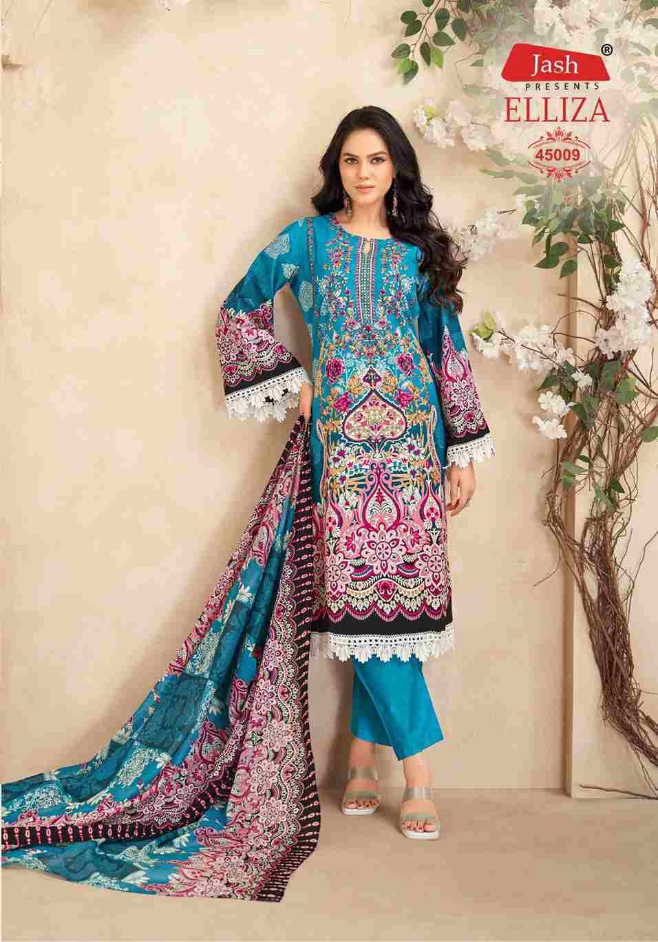 Elliza Vol-45 By Jash 45001 To 45010 Series Beautiful Festive Suits Stylish Fancy Colorful Casual Wear & Ethnic Wear Pure Cotton Print Dresses At Wholesale Price