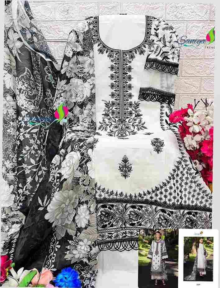 Ombre Vol-3 By Saniya Trendz 3001 To 3005 Series Beautiful Pakistani Suits Colorful Stylish Fancy Casual Wear & Ethnic Wear Pure Cotton Embroidered Dresses At Wholesale Price