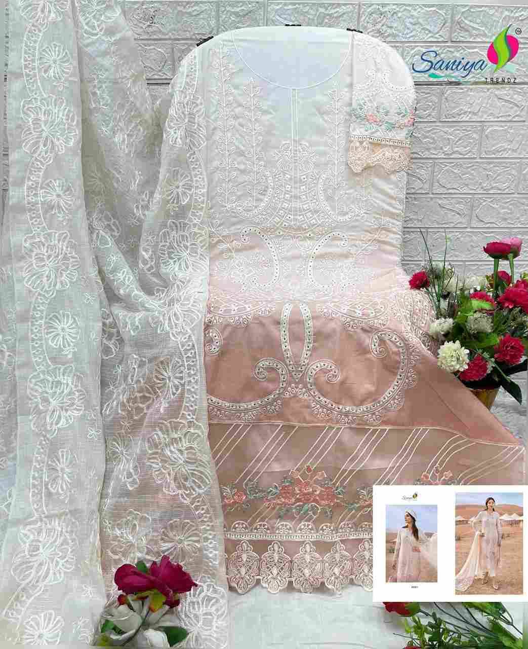 Maria.B. Lawn Collection Vol-26 By Saniya Trendz 26001 To 26002 Series Beautiful Pakistani Suits Colorful Stylish Fancy Casual Wear & Ethnic Wear Cotton Embroidered Dresses At Wholesale Price