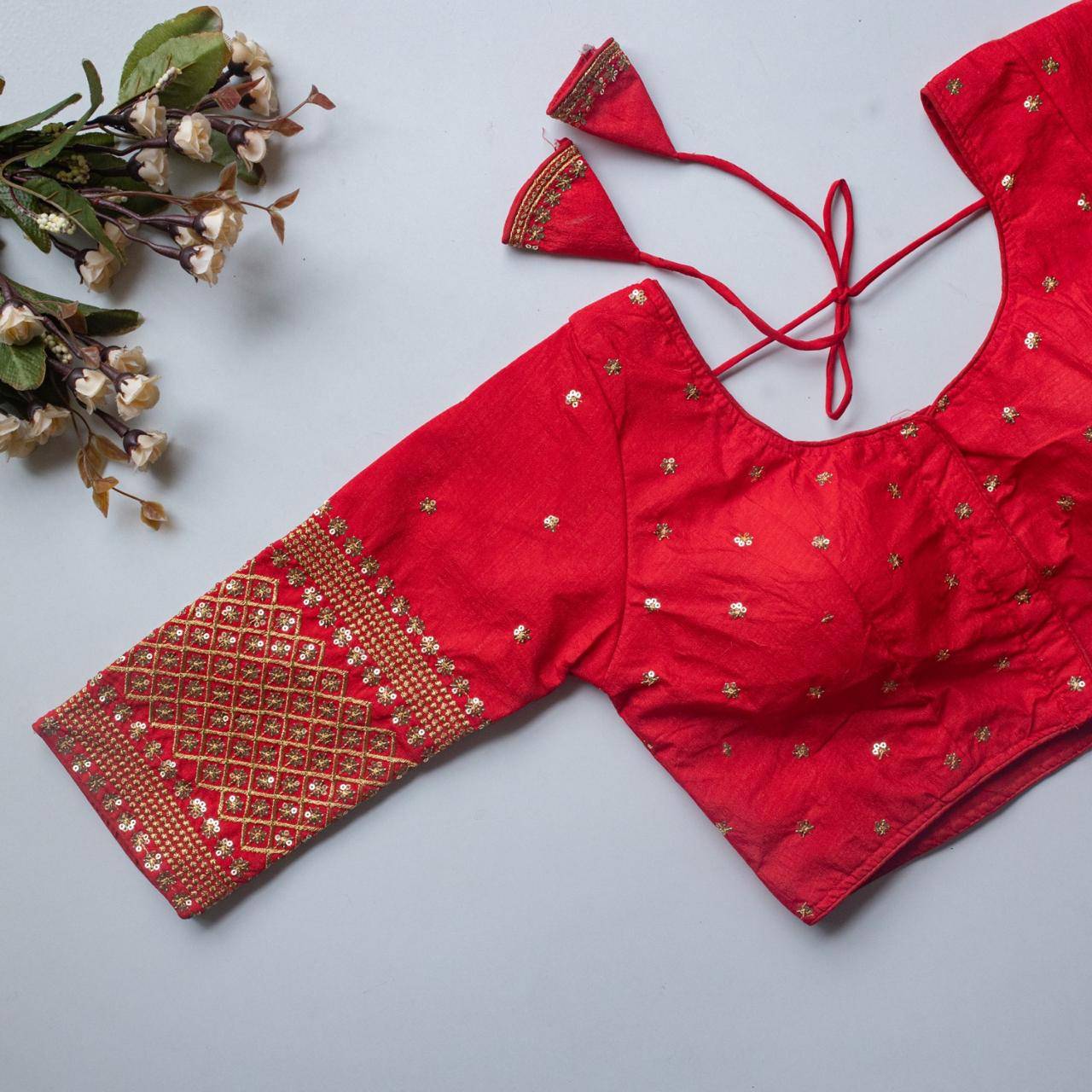 Kb-Rumi Vol-2 By Fashid Wholesale 01 To 09 Series Designer Beautiful Collection Occasional Wear & Party Wear Vichitra Silk Blouse At Wholesale Price