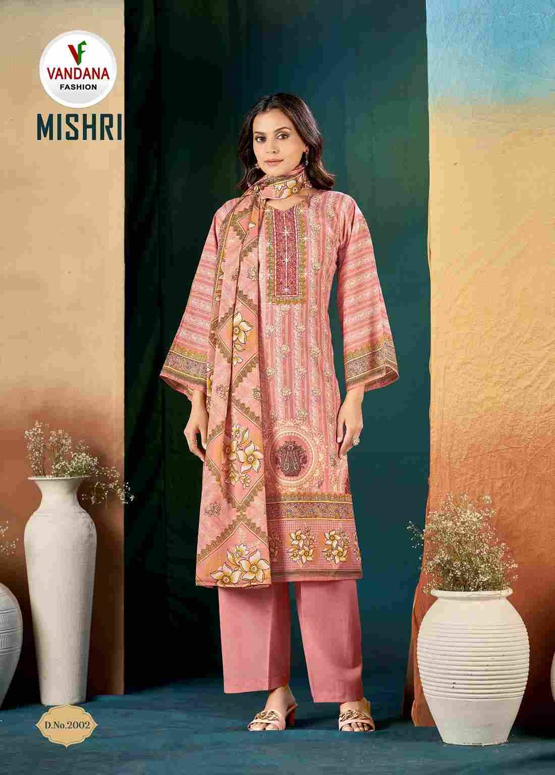 Mishri Vol-2 By Vandana 2001 To 2008 Series Beautiful Festive Suits Colorful Stylish Fancy Casual Wear & Ethnic Wear Pure Cotton Digital Print Dresses At Wholesale Price