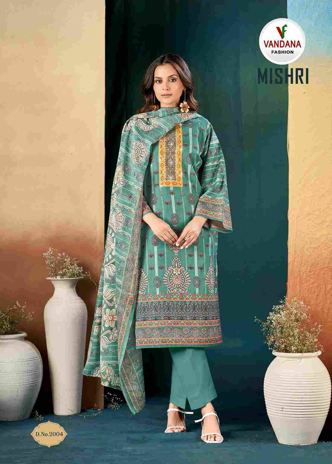Mishri Vol-2 By Vandana 2001 To 2008 Series Beautiful Festive Suits Colorful Stylish Fancy Casual Wear & Ethnic Wear Pure Cotton Digital Print Dresses At Wholesale Price