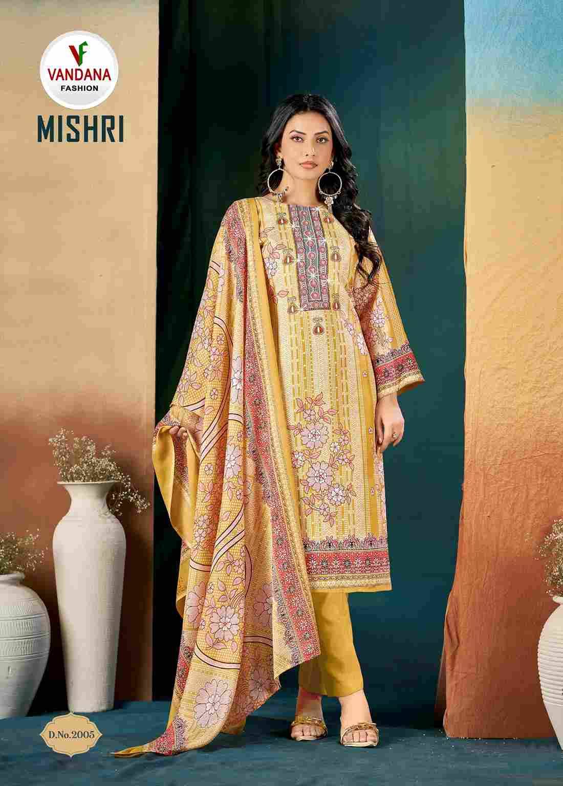 Mishri Vol-2 By Vandana 2001 To 2008 Series Beautiful Festive Suits Colorful Stylish Fancy Casual Wear & Ethnic Wear Pure Cotton Digital Print Dresses At Wholesale Price
