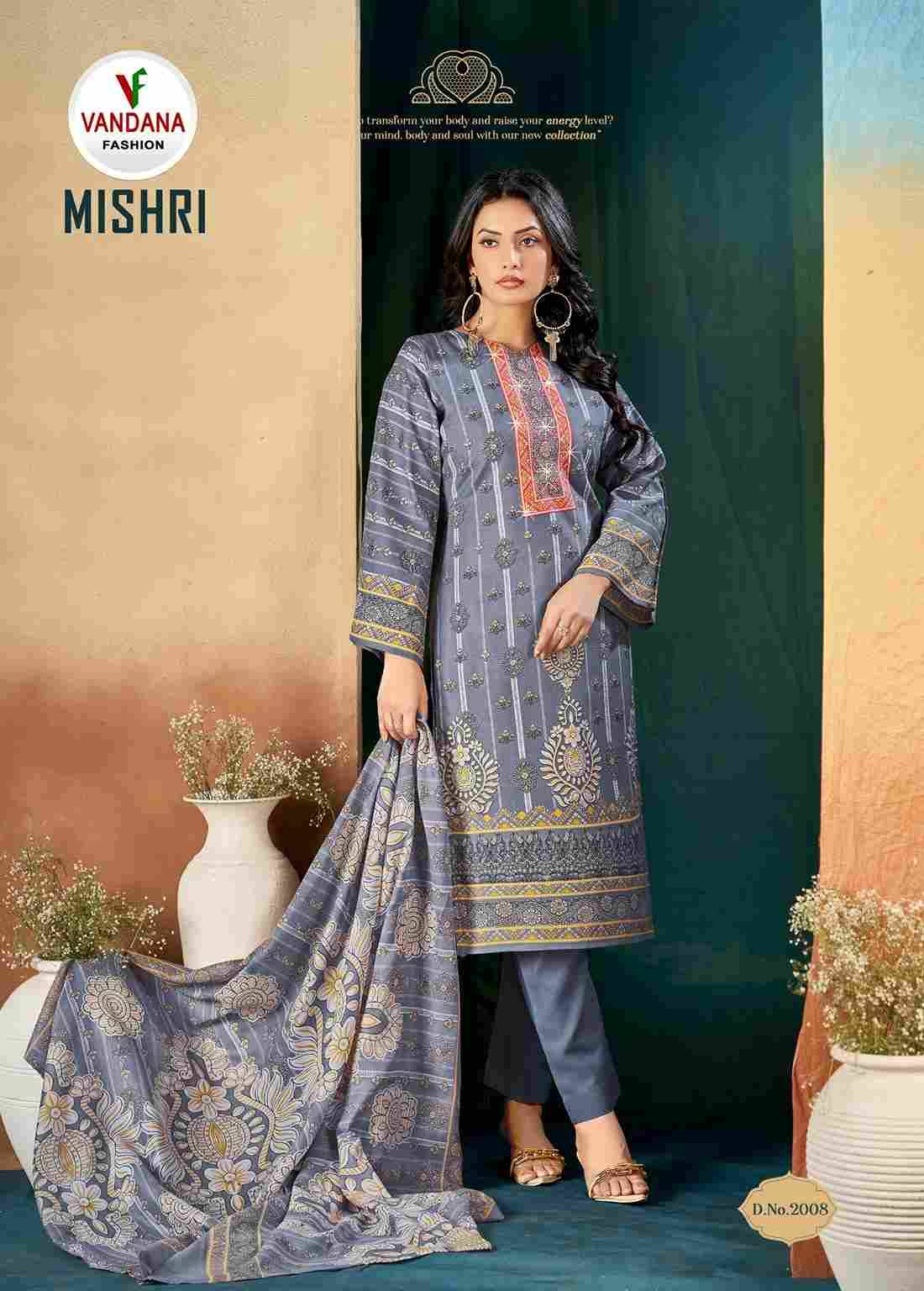 Mishri Vol-2 By Vandana 2001 To 2008 Series Beautiful Festive Suits Colorful Stylish Fancy Casual Wear & Ethnic Wear Pure Cotton Digital Print Dresses At Wholesale Price