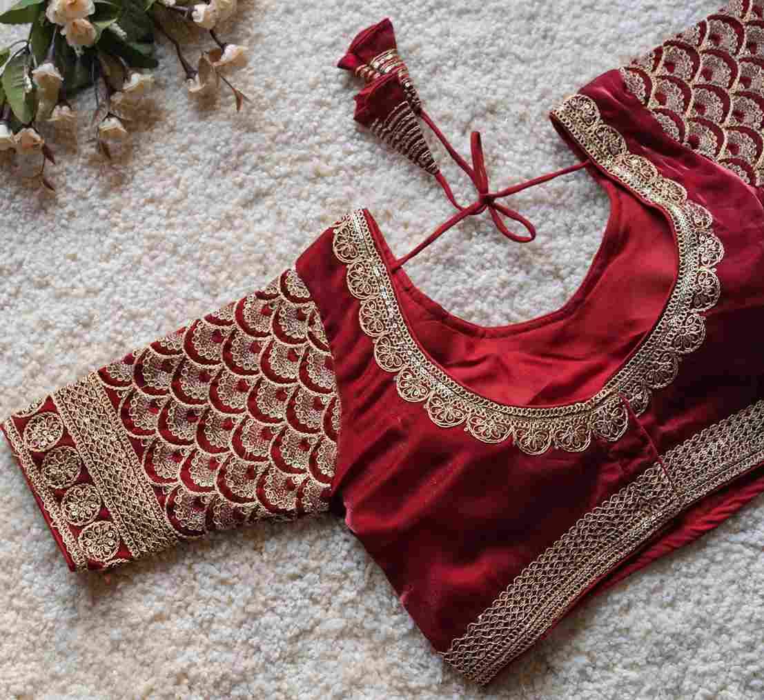 Kb-Chota Suraj By Fashid Wholesale 01 To 08 Series Designer Beautiful Collection Occasional Wear & Party Wear Heavy Jimmy Choo Blouse At Wholesale Price