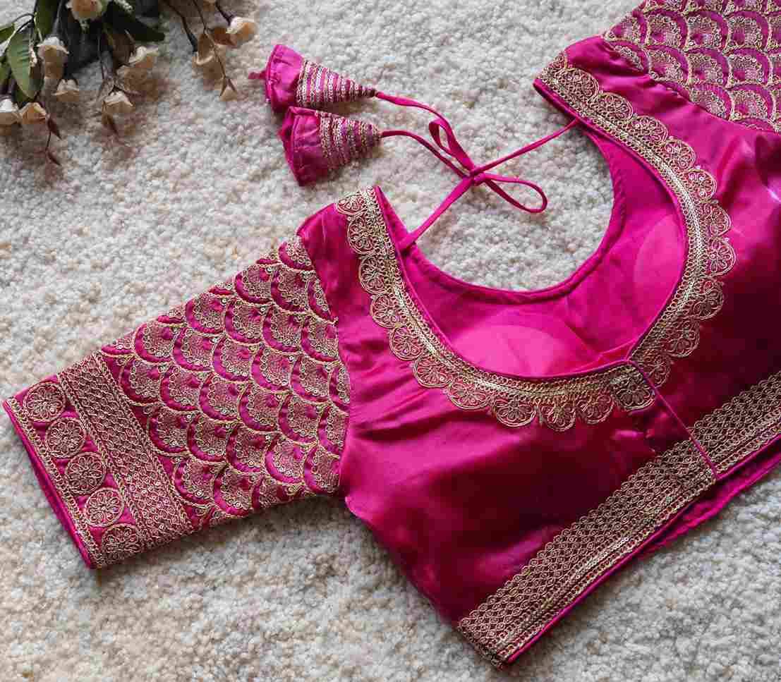 Kb-Chota Suraj By Fashid Wholesale 01 To 08 Series Designer Beautiful Collection Occasional Wear & Party Wear Heavy Jimmy Choo Blouse At Wholesale Price