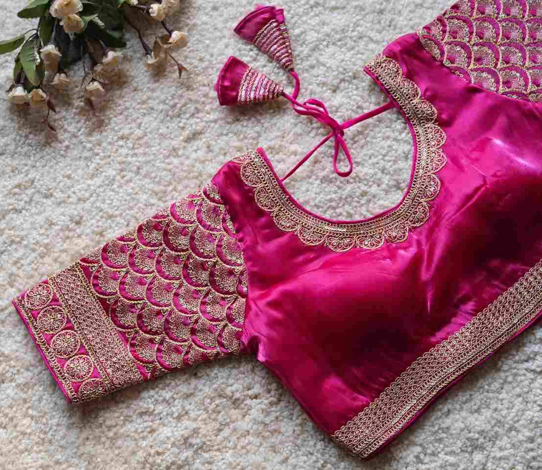 Kb-Chota Suraj By Fashid Wholesale 01 To 08 Series Designer Beautiful Collection Occasional Wear & Party Wear Heavy Jimmy Choo Blouse At Wholesale Price