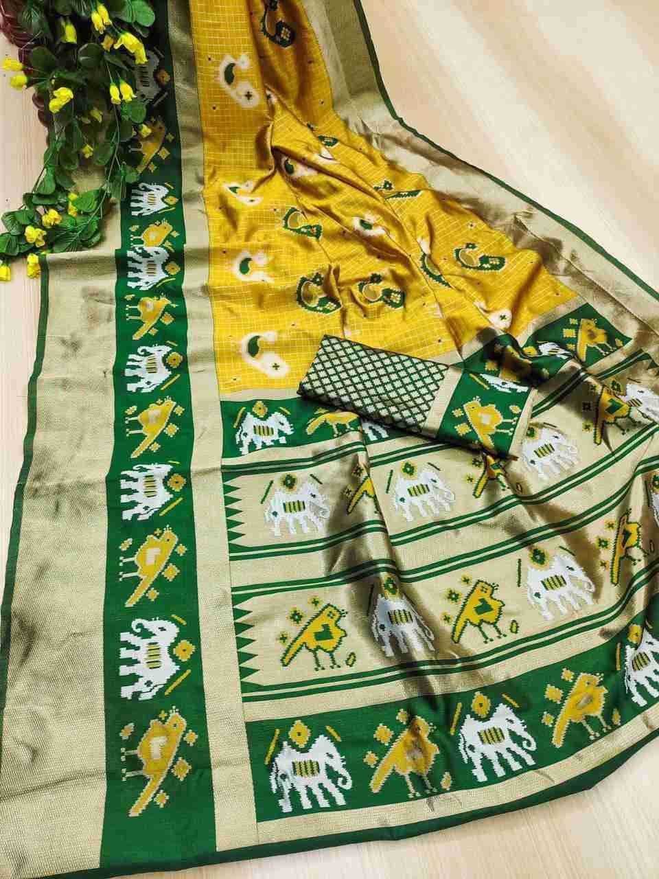 Kp-6005 By Fashid Wholesale 01 To 05 Series Indian Traditional Wear Collection Beautiful Stylish Fancy Colorful Party Wear & Occasional Wear Soft Lichi Silk Saree Sarees At Wholesale Price