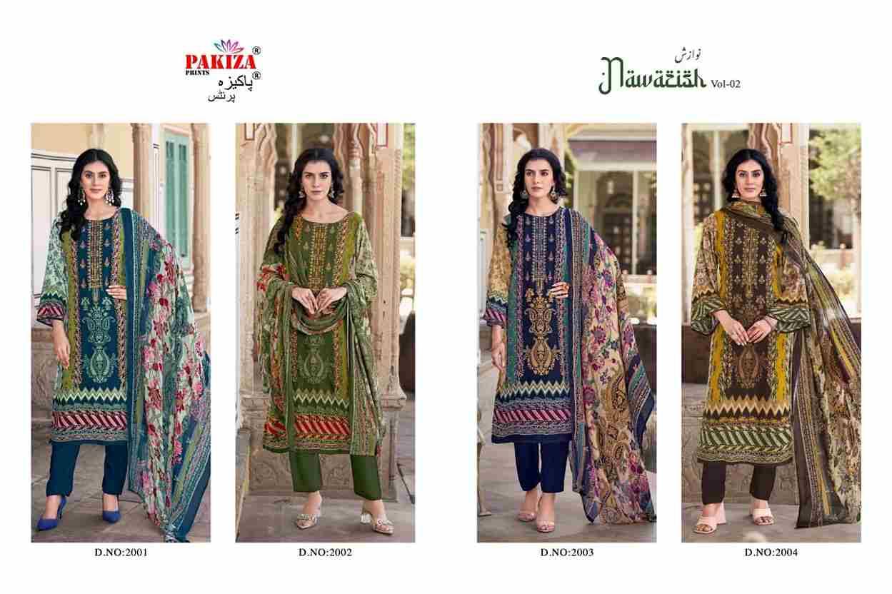 Nawazish Vol-02 By Pakiza Prints 2001 To 2004 Series Beautiful Festive Suits Stylish Fancy Colorful Party Wear & Occasional Wear Rayon Print Dresses At Wholesale Price