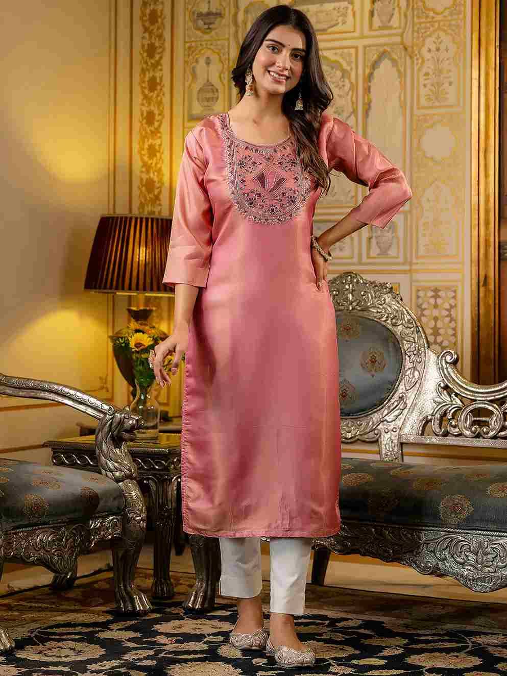 Venice By Kaamiri 01 To 08 Series Designer Collection Beautiful Stylish Fancy Colorful Party Wear & Occasional Wear Silk Kurtis At Wholesale Price