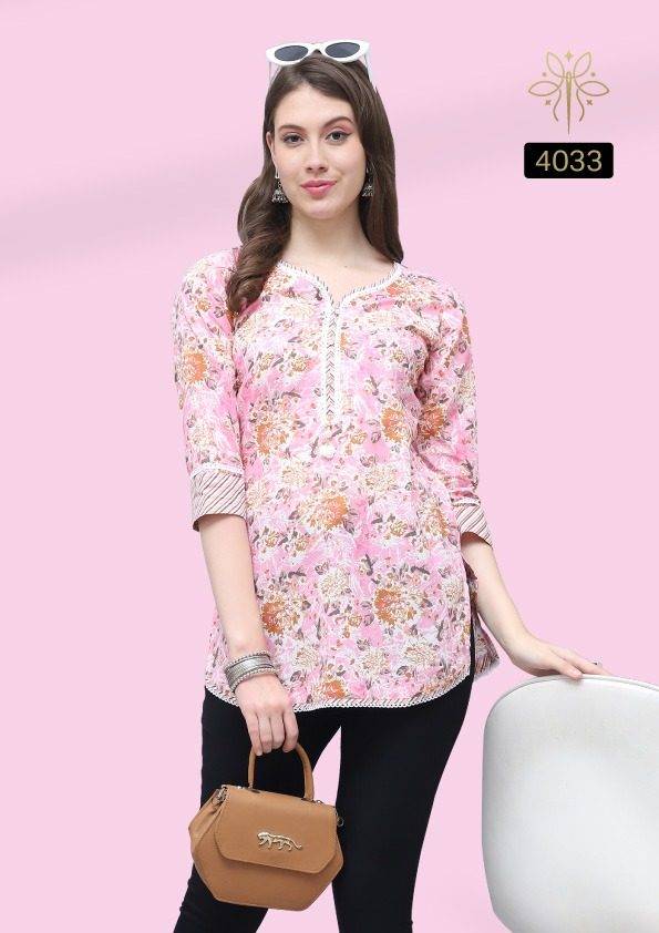 Maayra By Rajnandini Designer Stylish Fancy Colorful Beautiful Party Wear & Ethnic Wear Collection Pure Cotton Tops At Wholesale Price