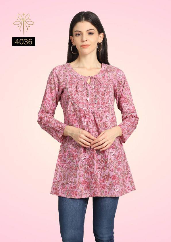 Maayra By Rajnandini Designer Stylish Fancy Colorful Beautiful Party Wear & Ethnic Wear Collection Pure Cotton Tops At Wholesale Price