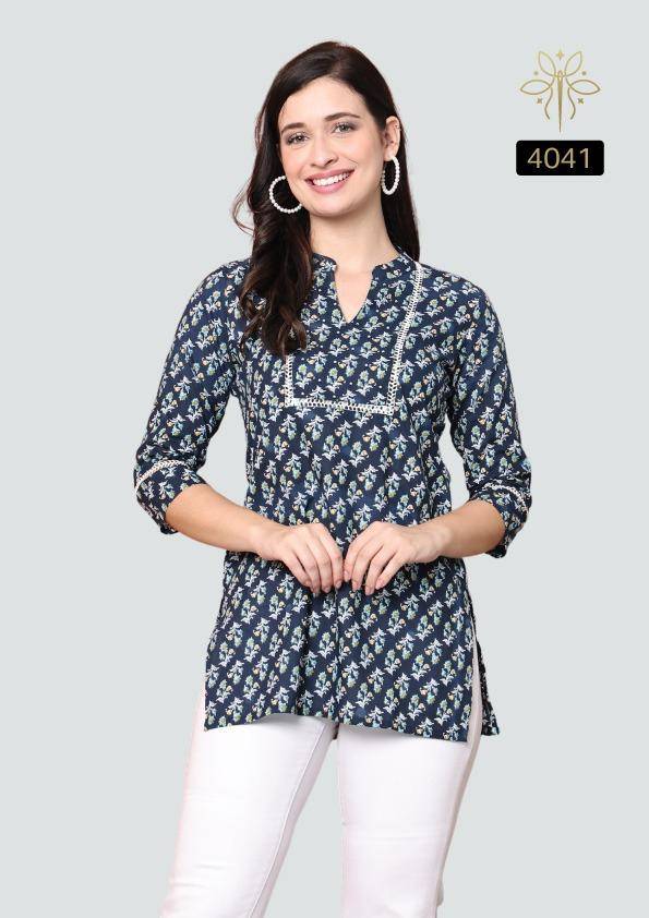 Maayra By Rajnandini Designer Stylish Fancy Colorful Beautiful Party Wear & Ethnic Wear Collection Pure Cotton Tops At Wholesale Price