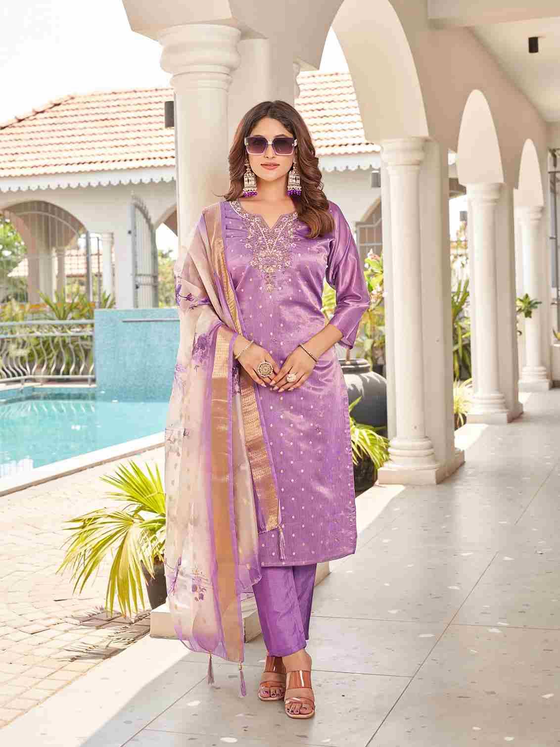 Jeep By Aanchi 1001 To 1003 Series Designer Stylish Fancy Colorful Beautiful Party Wear & Ethnic Wear Collection Pure Jacquard Dresses At Wholesale Price