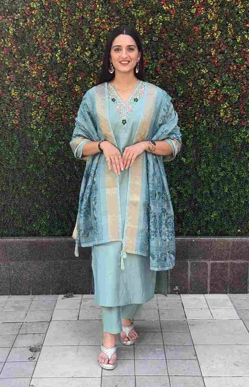 Kr-366 By Fashid Wholesale 01 To 04 Series Designer Festive Suits Collection Beautiful Stylish Fancy Colorful Party Wear & Occasional Wear Roman Silk Kurti With Pent At Wholesale Price