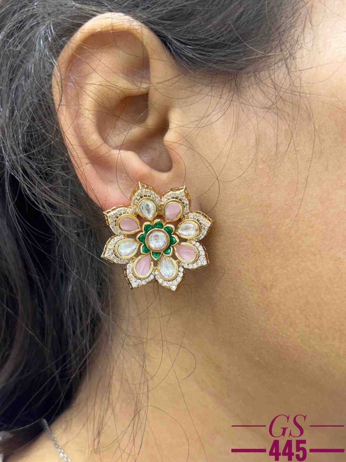 Gs-445 By Fashid Wholesale 01 To 05 Series Traditional Artificial Jewellery For Indian Attire At Exclusive Range.