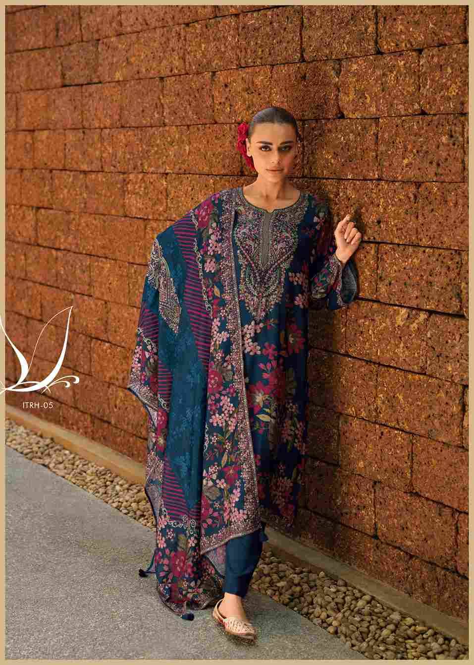 Itrh By Varshaa 01 To 05 Series Beautiful Festive Suits Colorful Stylish Fancy Casual Wear & Ethnic Wear Viscose Muslin Dresses At Wholesale Price