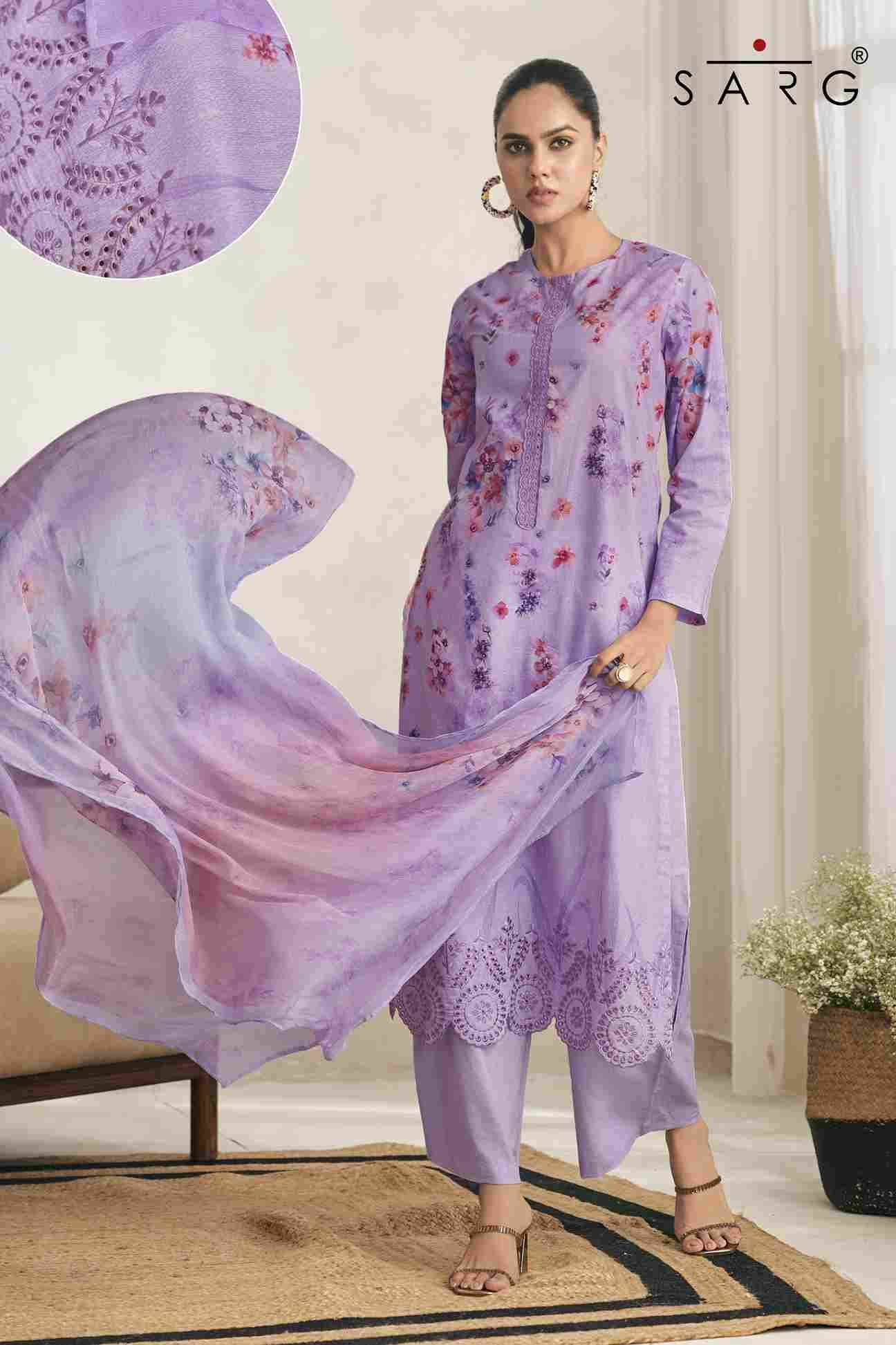 Avigya By Sarg Beautiful Stylish Festive Suits Fancy Colorful Casual Wear & Ethnic Wear & Ready To Wear Pure Lawn Cotton Digital Print Dresses At Wholesale Price