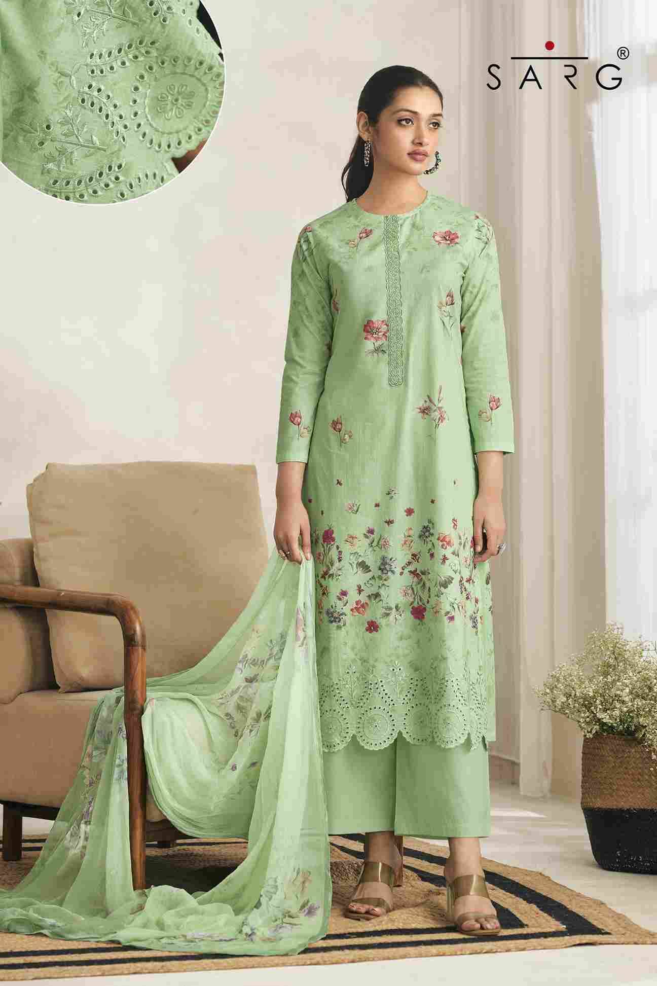 Avigya By Sarg Beautiful Stylish Festive Suits Fancy Colorful Casual Wear & Ethnic Wear & Ready To Wear Pure Lawn Cotton Digital Print Dresses At Wholesale Price