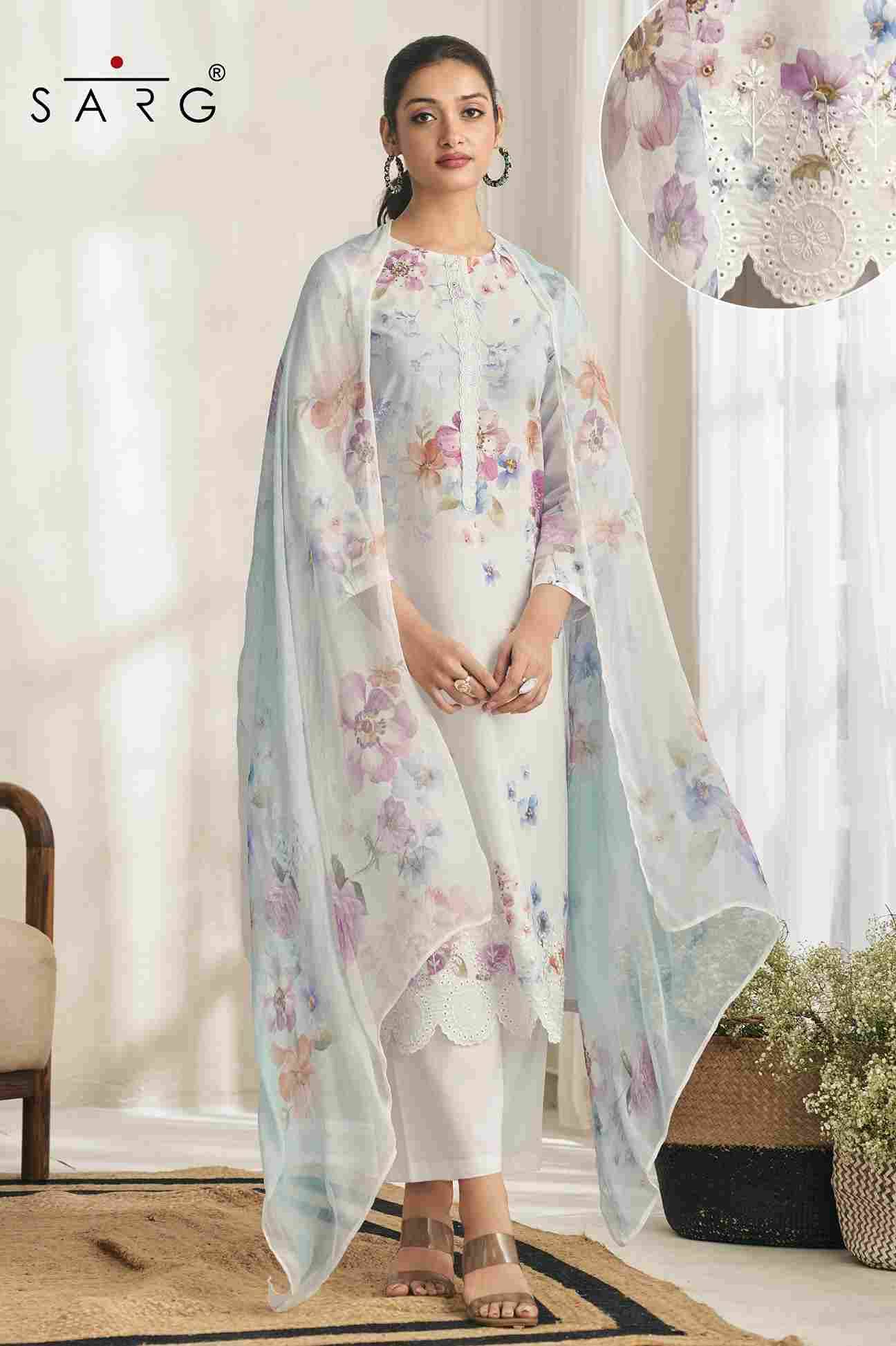 Avigya By Sarg Beautiful Stylish Festive Suits Fancy Colorful Casual Wear & Ethnic Wear & Ready To Wear Pure Lawn Cotton Digital Print Dresses At Wholesale Price