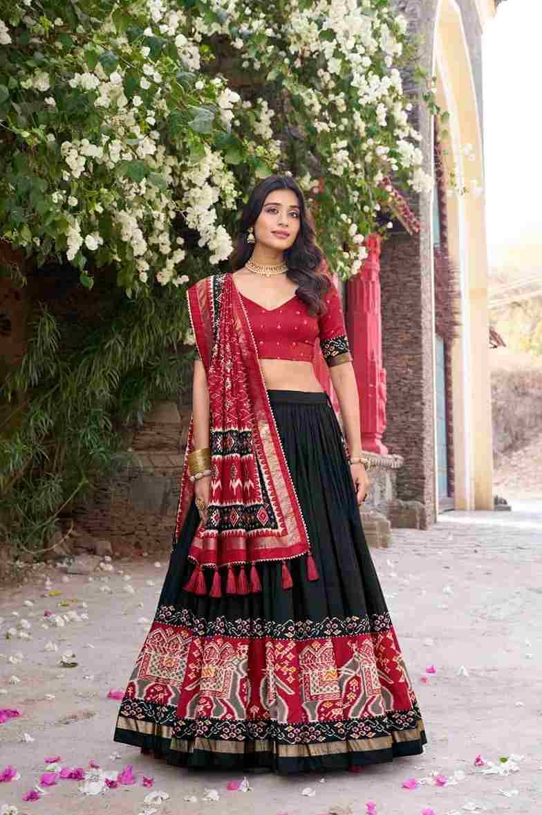 Diyanshi By Fashid Wholesale 1221-A To 1221-D Series Beautiful Colorful Fancy Wedding Collection Occasional Wear & Party Wear Tussar Silk Lehengas At Wholesale Price