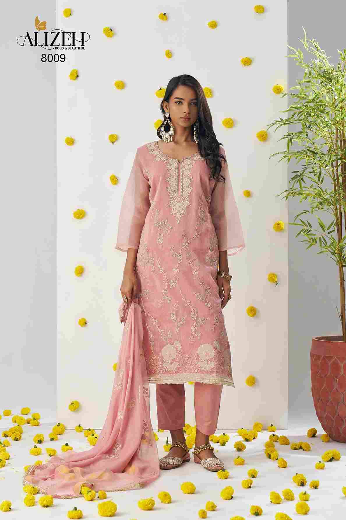 Raag By Alizeh 8009 To 8012 Series Festive Suits Beautiful Fancy Colorful Stylish Party Wear & Occasional Wear Fancy Embroidered Dresses At Wholesale Price