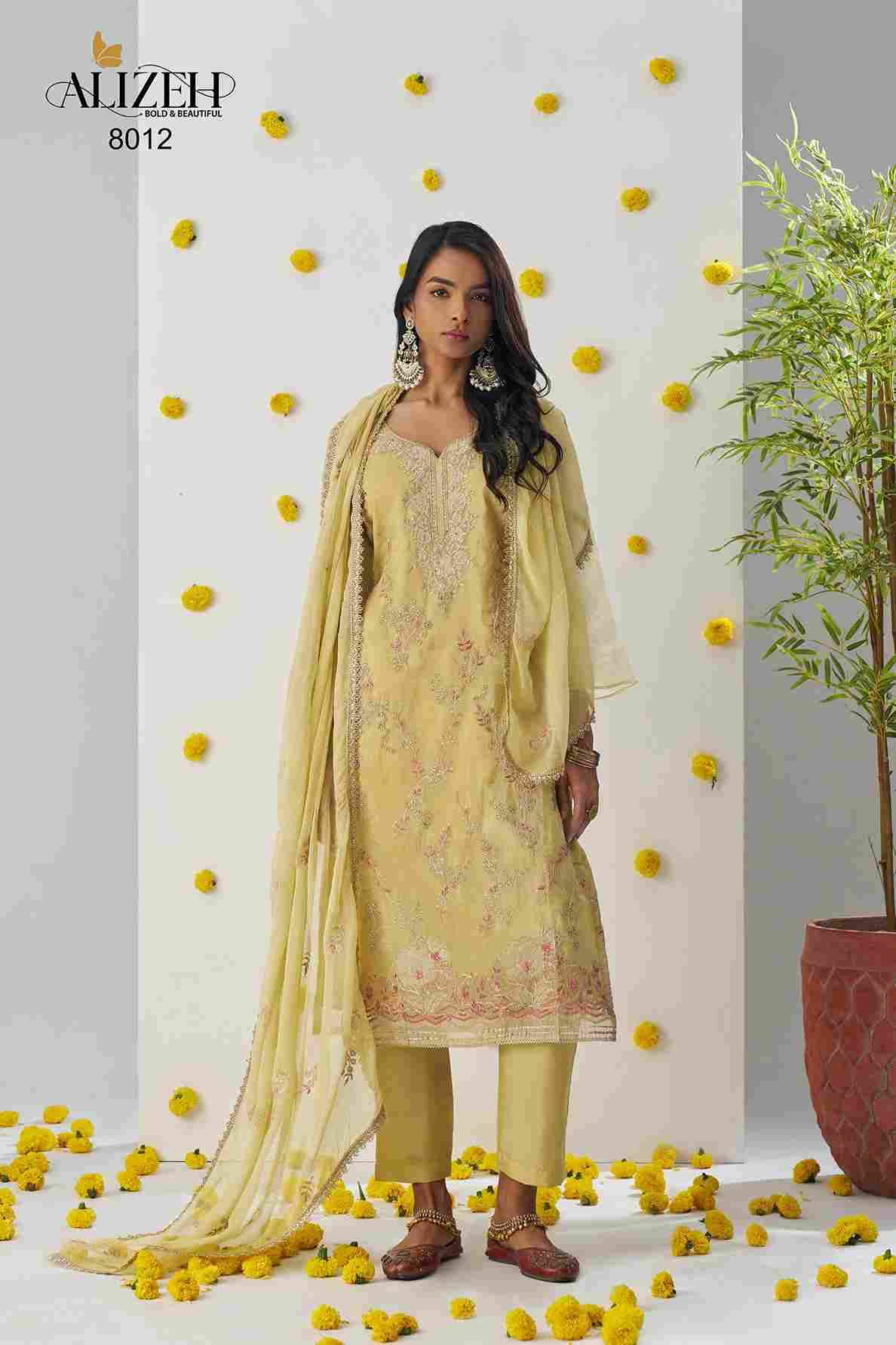 Raag By Alizeh 8009 To 8012 Series Festive Suits Beautiful Fancy Colorful Stylish Party Wear & Occasional Wear Fancy Embroidered Dresses At Wholesale Price