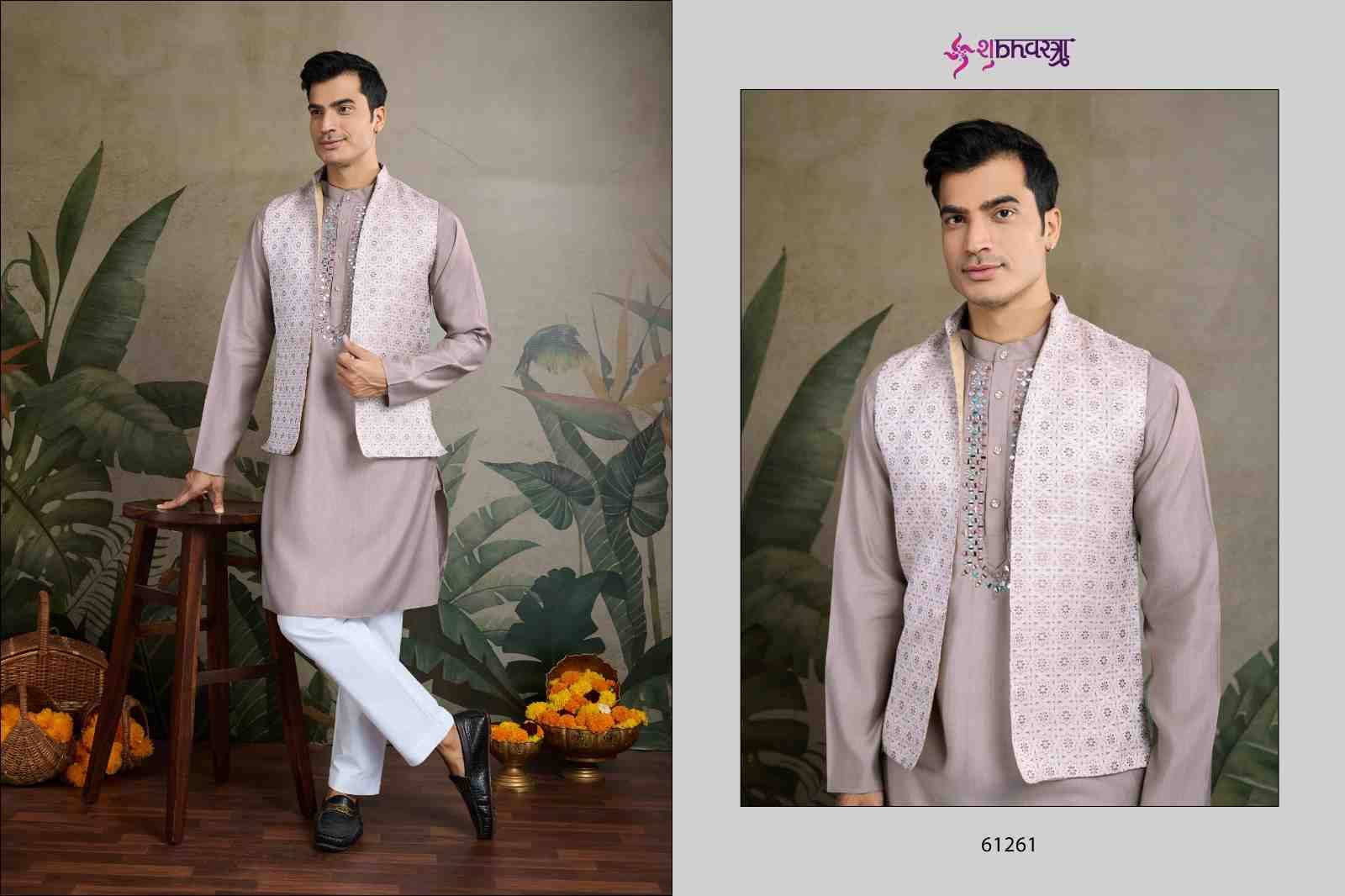Royal Drape Vol-1 By Shubhvastra 61261 To 61264 Series Beautiful Colorful Stylish Fancy Casual Wear & Ethnic Wear & Ready To Wear Viscose Silk Kurtas At Wholesale Price