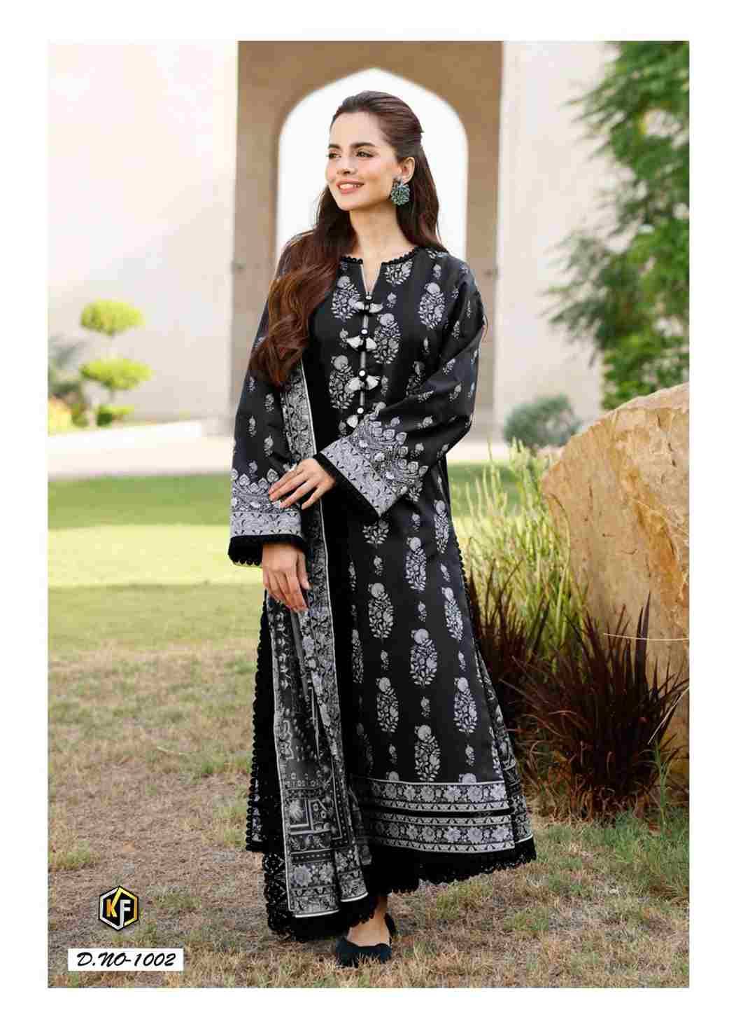 Image By Keval Fab 1001 To 1006 Series Beautiful Festive Suits Stylish Fancy Colorful Casual Wear & Ethnic Wear Pure Cotton Print Dresses At Wholesale Price