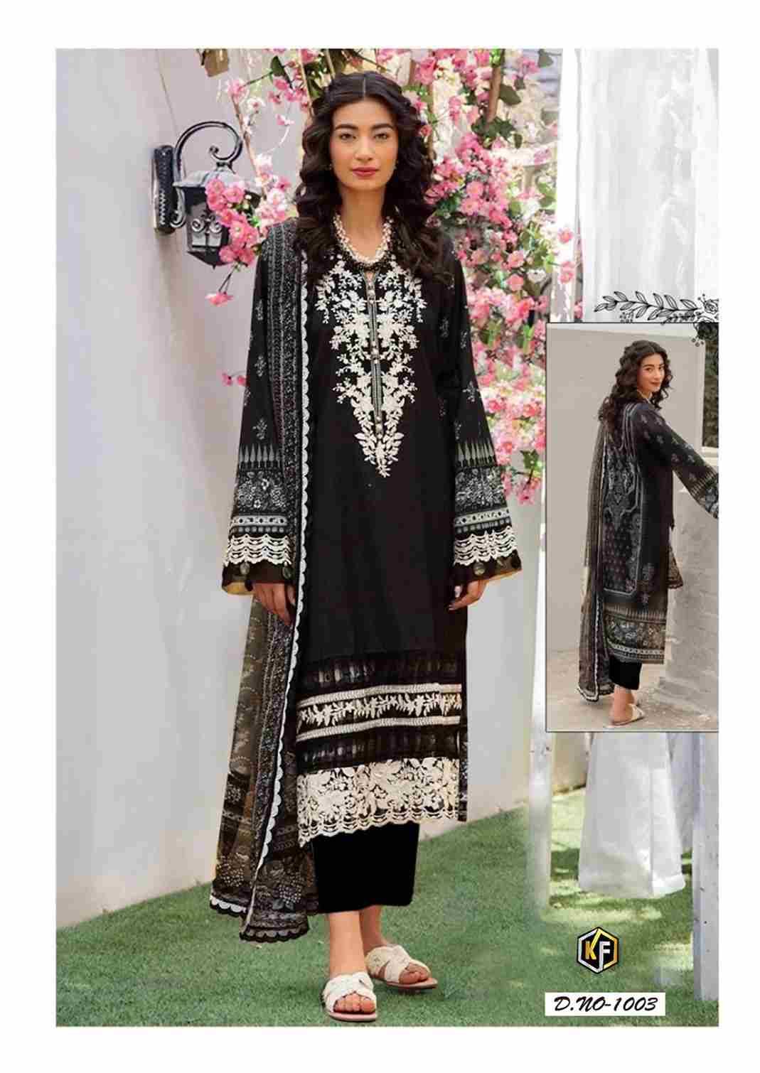 Image By Keval Fab 1001 To 1006 Series Beautiful Festive Suits Stylish Fancy Colorful Casual Wear & Ethnic Wear Pure Cotton Print Dresses At Wholesale Price