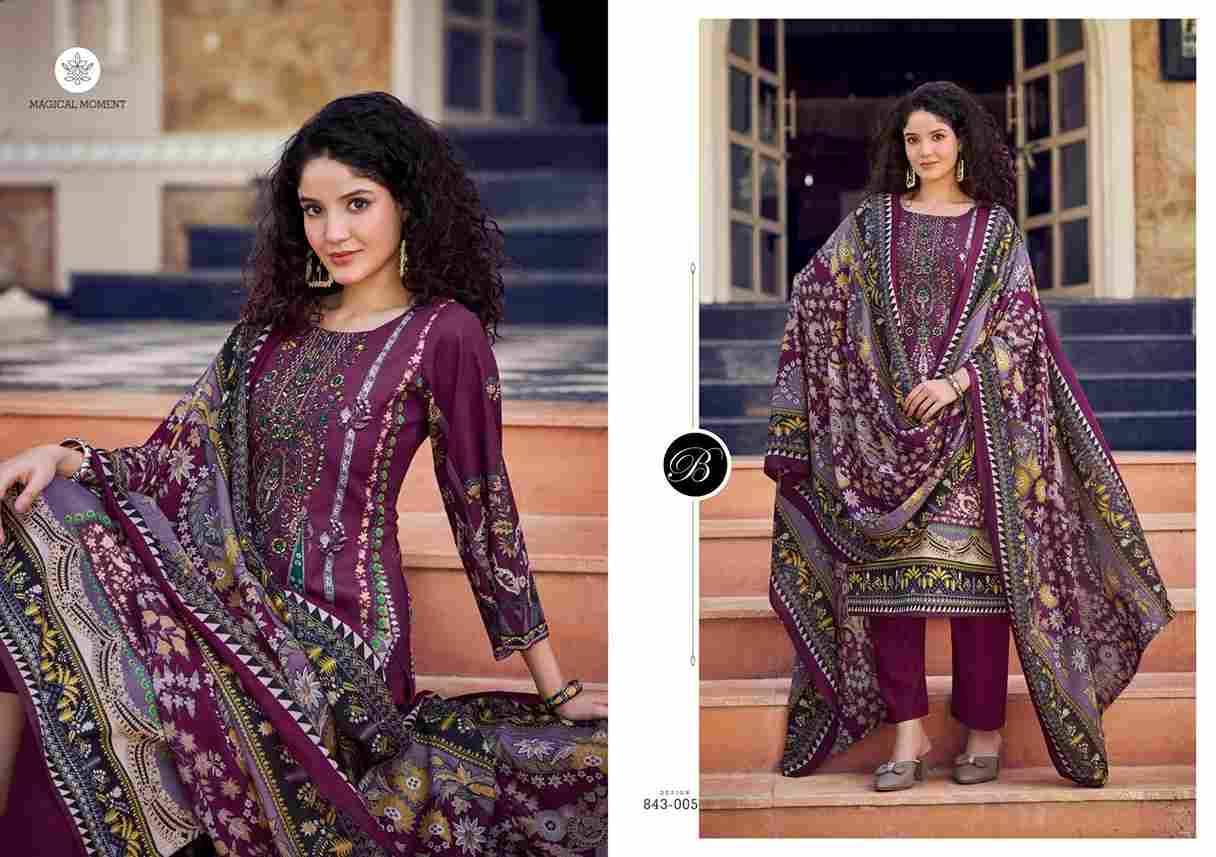 Naira Vol-105 By Belliza 843-001 To 843-008 Series Beautiful Festive Suits Stylish Fancy Colorful Casual Wear & Ethnic Wear Pure Cotton Print Dresses At Wholesale Price
