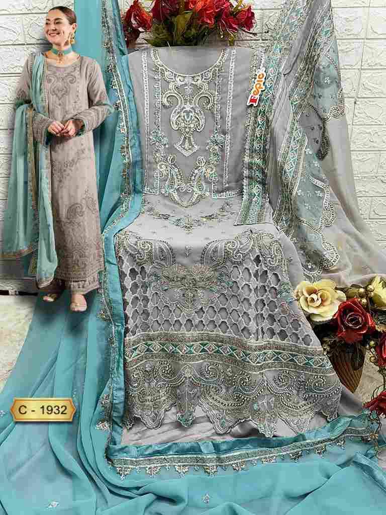 Fepic Hit Design 1932 By Fepic Beautiful Pakistani Suits Stylish Fancy Colorful Party Wear & Occasional Wear Georgette Embroidered Dresses At Wholesale Price