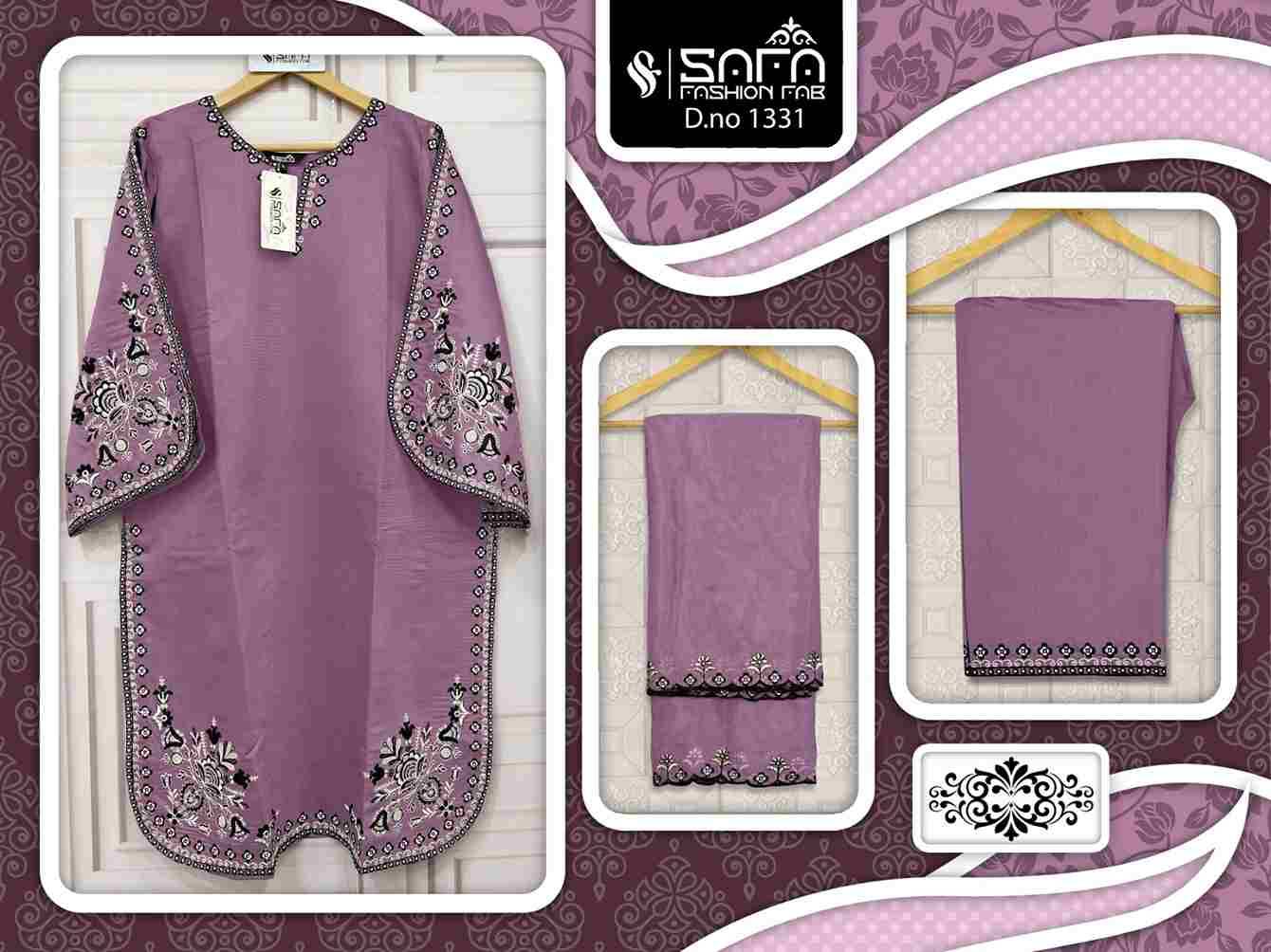 Safa 1331 Colours Vol-2 By Safa Fashion 1331-D To 1331-F Series Designer Stylish Fancy Colorful Beautiful Party Wear & Ethnic Wear Collection Heavy Fancy Dresses At Wholesale Price